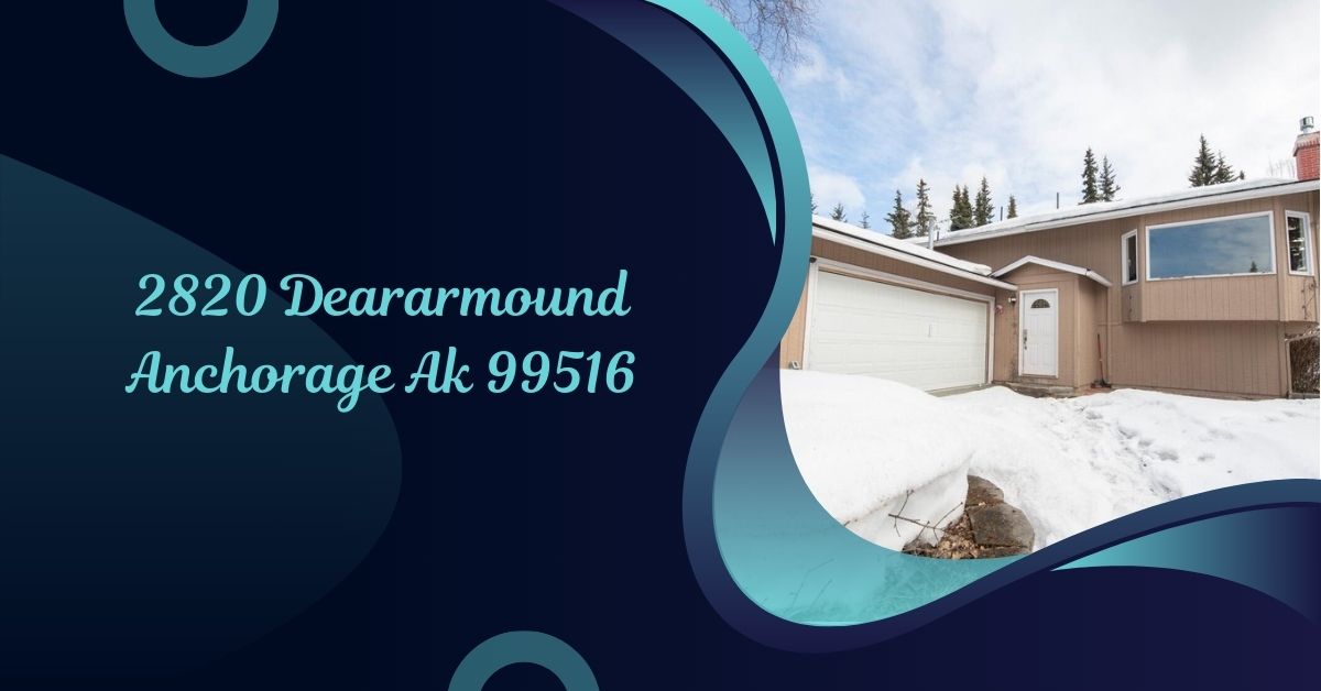 2820 Deararmound Anchorage Ak 99516