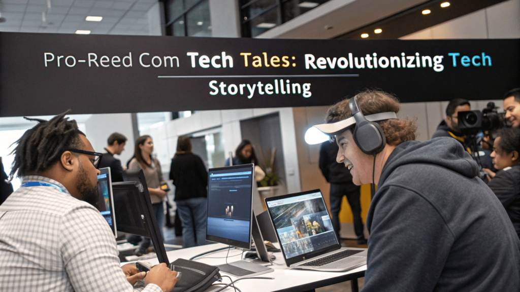 Pro-Reed Com Tech Tales Revolutionizing Tech Storytelling