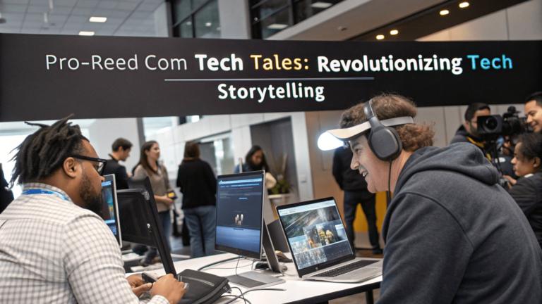 Pro-Reed Com Tech Tales Revolutionizing Tech Storytelling
